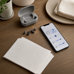 Hearing aids and phone arranged for an Auracast compatibility check